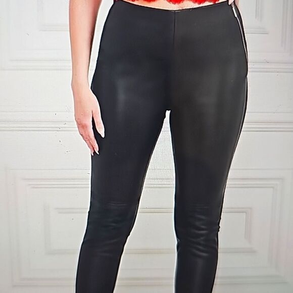 Leather leggings by Marciano size 6 - Picture 3 of 14